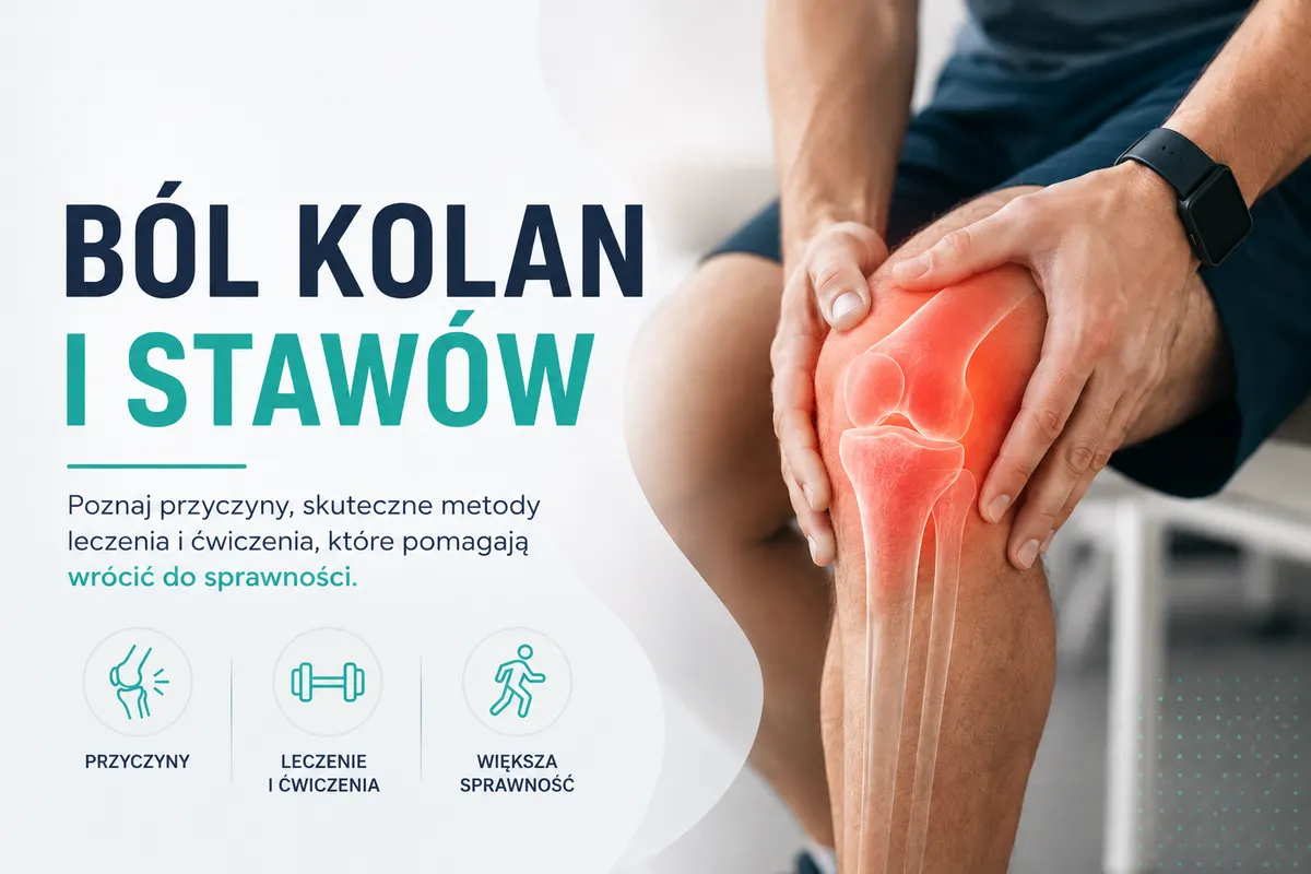 Ból kolan i stawów – przyczyny przeciążenia i jak wrócić do sprawności