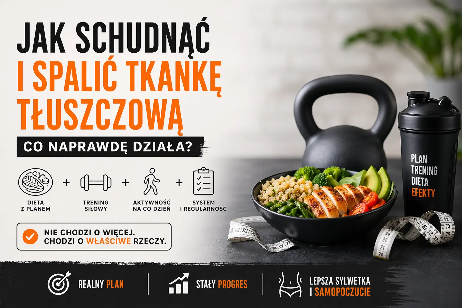 jak schudnąć i spalić tkankę tłuszczową – trening i redukcja wagi