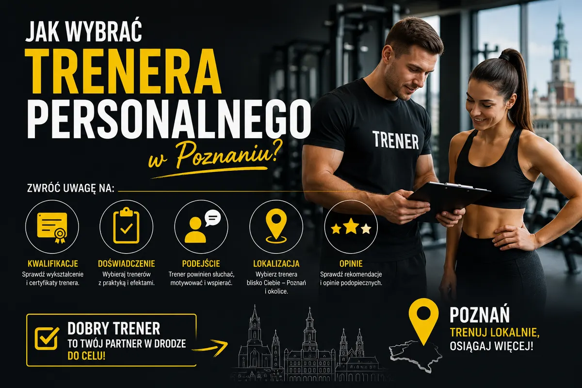 Jak wybrać trenera personalnego w Poznaniu Jak wybrać trenera personalnego w Poznaniu – na co zwrócić uwagę