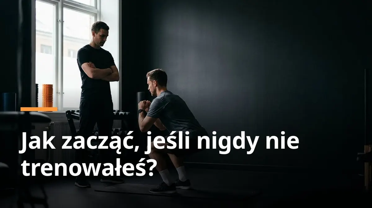 Fizjoterapeuta ocenia wzorzec przysiadu początkującego podopiecznego podczas konsultacji