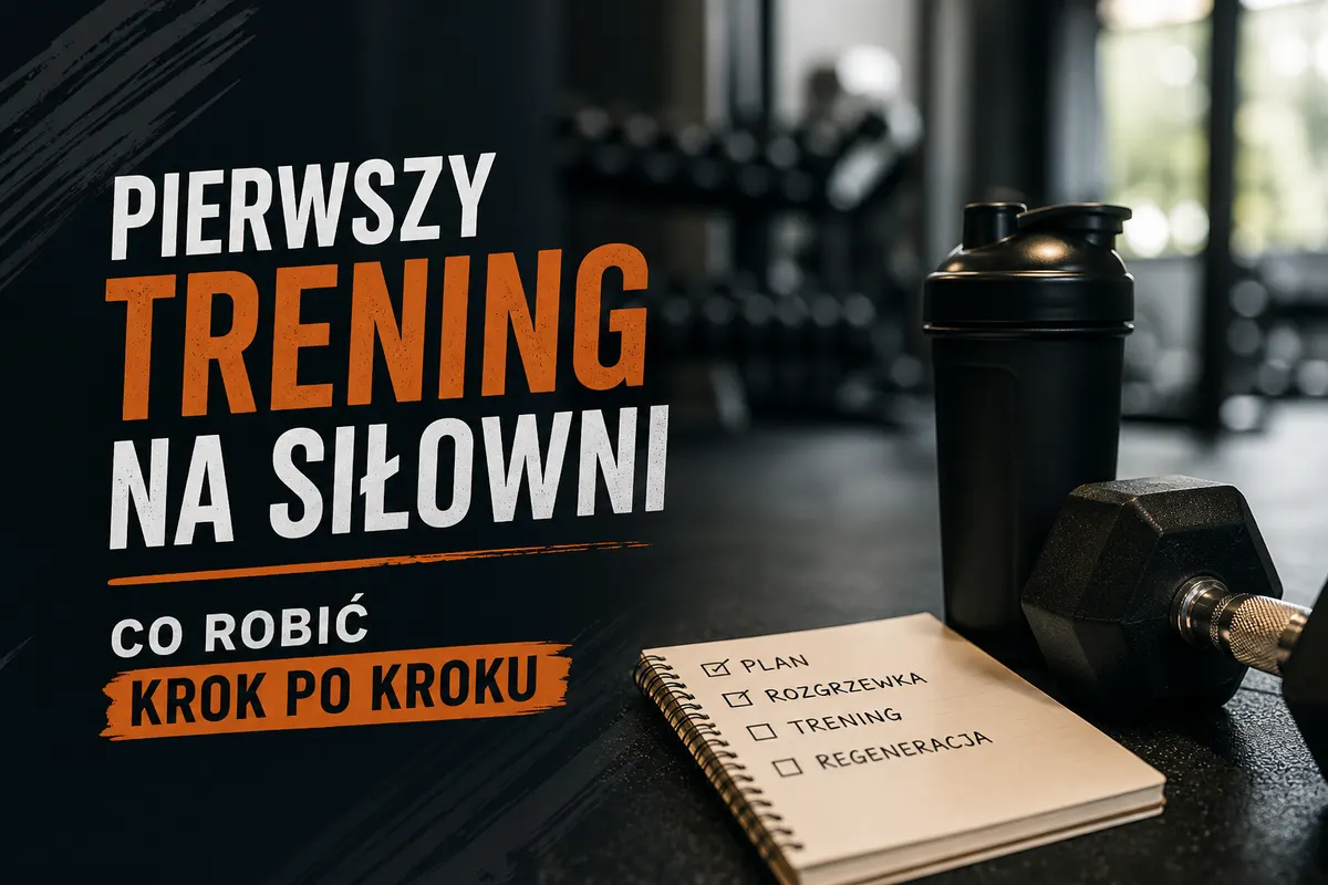 Pierwszy trening na siłowni – jak przygotować się do treningu według planu