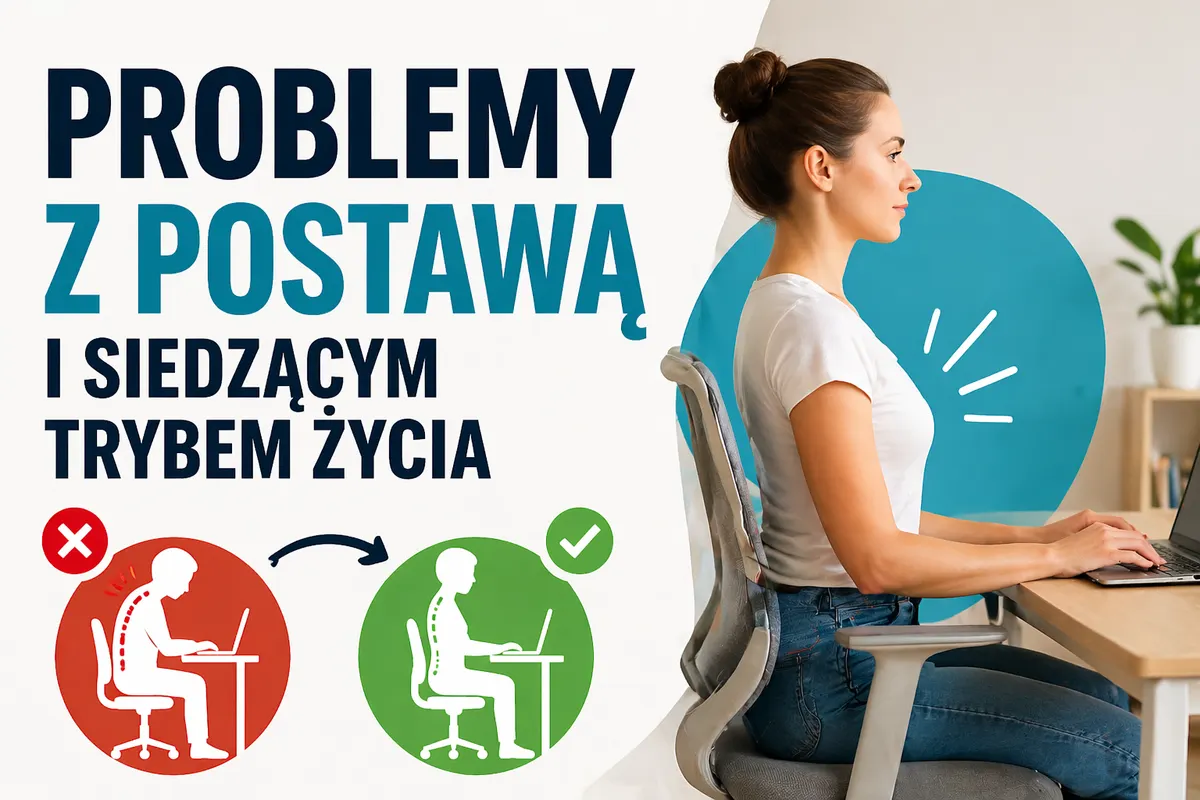 problemy z postawą i siedzący tryb życia – wpływ na kręgosłup