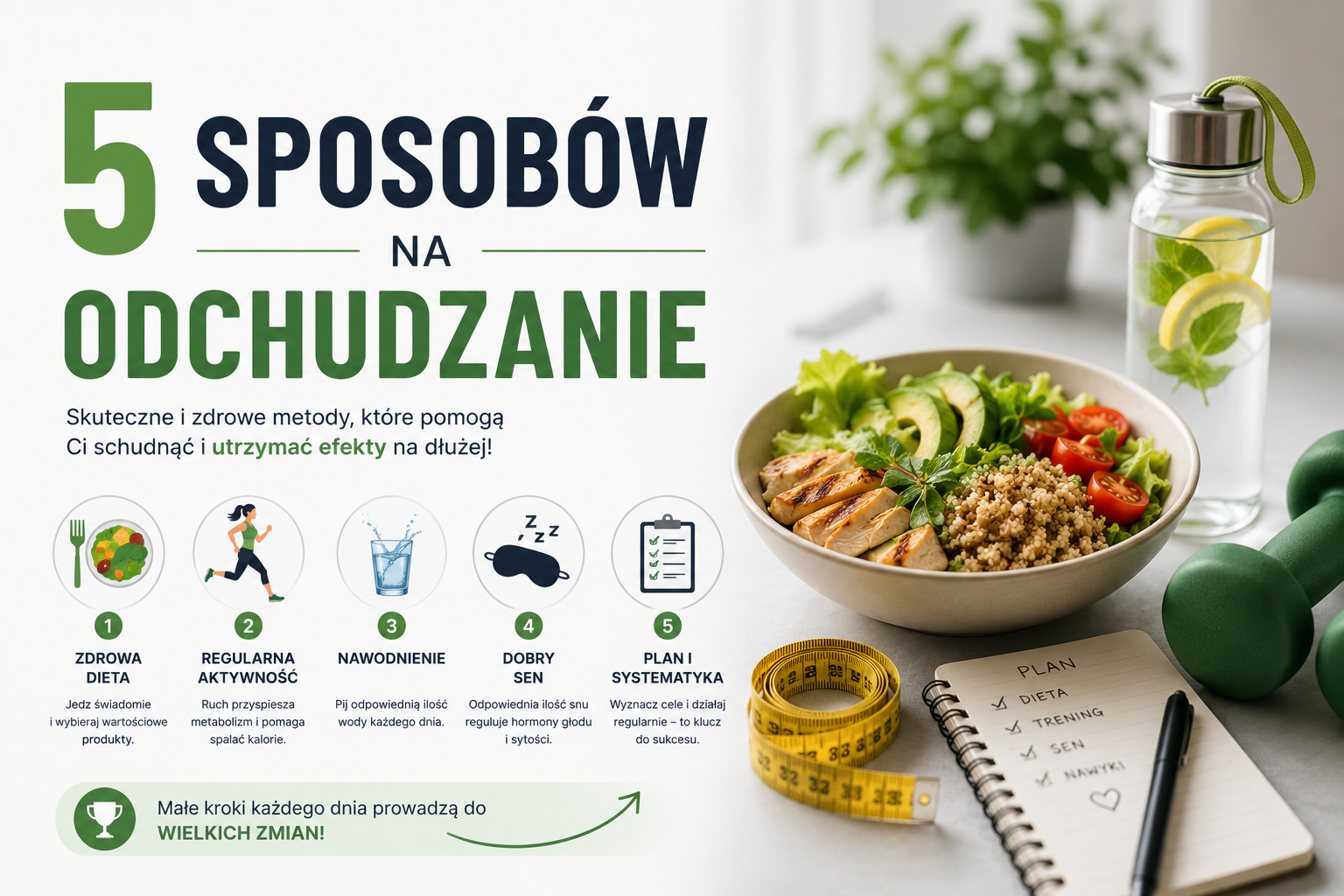 5 sposobów na odchudzanie, które naprawdę działają